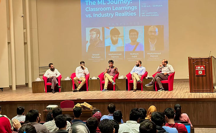 The School of Mathematics and Computer Science (SMCS), IBA hosted an insightful panel discussion