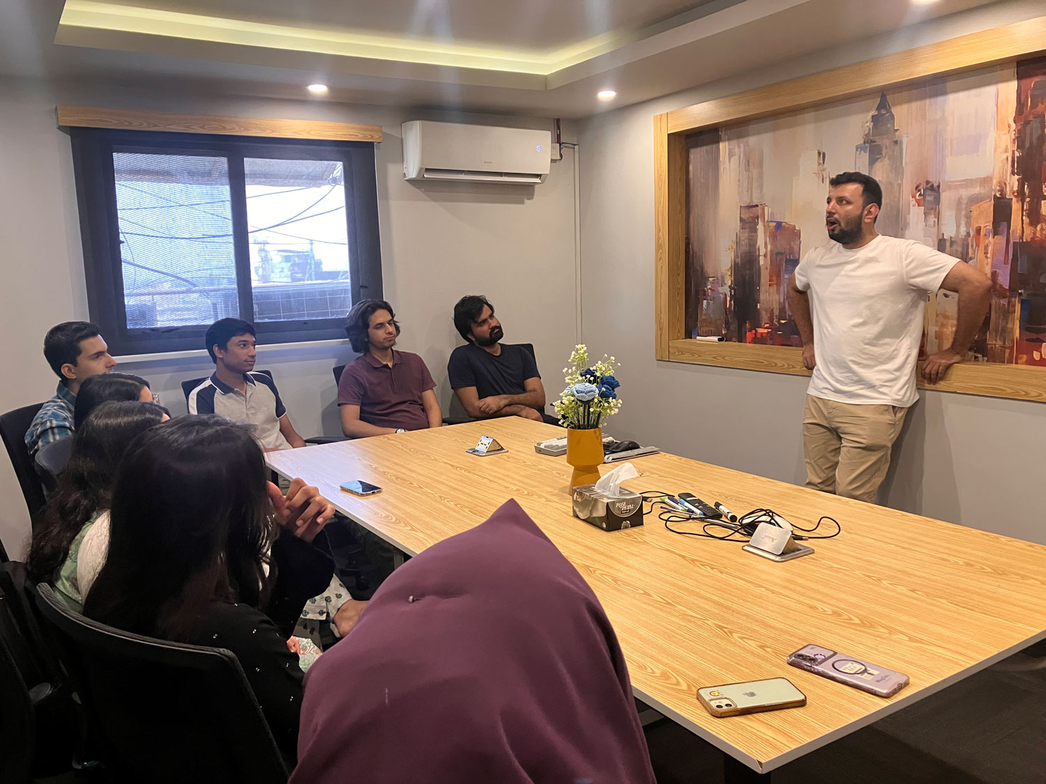 CS Students Visited AlphaVenture