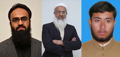 Ahsan Mustaqueem, Dr. Rameez Khalid and Dr. Syed Irfan Nabi