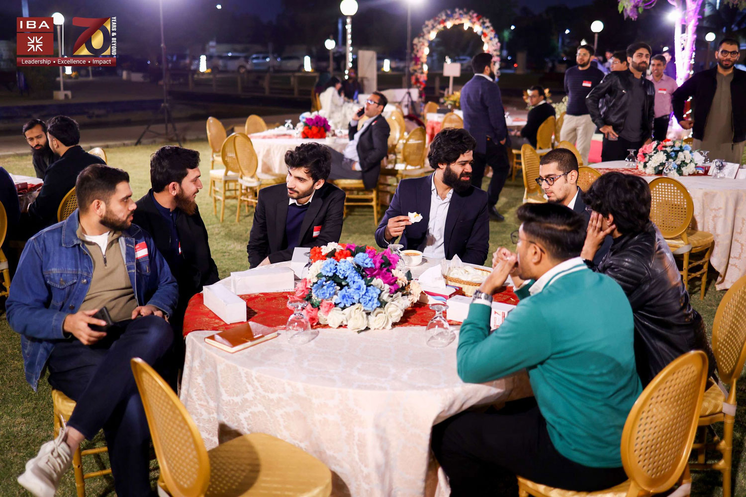 IBA Alumni Reconnect at CS Bhaitak 2025 for a Night of Reflection and Networking