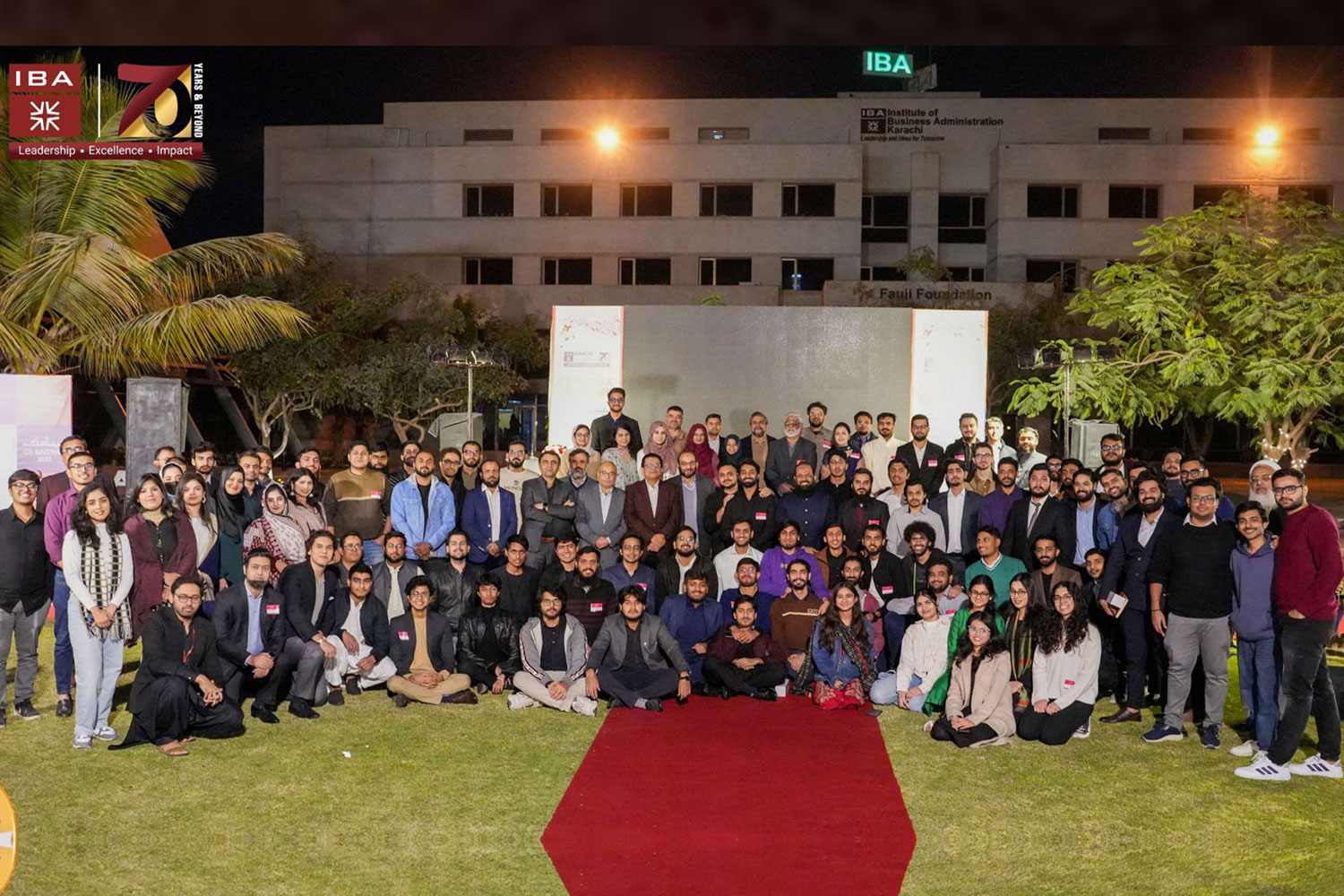 IBA Alumni Reconnect at CS Bhaitak 2025 for a Night of Reflection and Networking