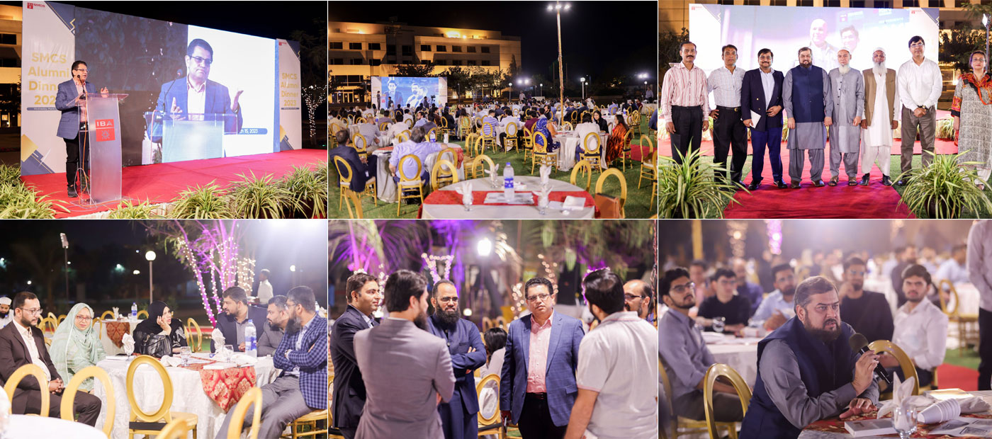 IBA Karachi, SMCS hosted the first SMCS alumni dinner