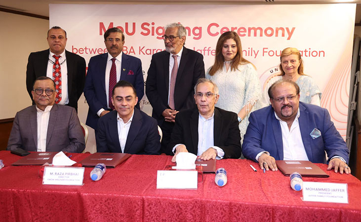 IBA Karachi and The Jaffer Family of New York collaborate to establish a Data Science Center at IBA