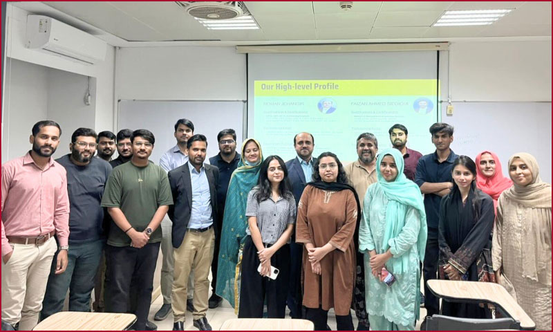 IBA Organizes an Industry-Led session on “Essentials of Information Security” for MSCS Students