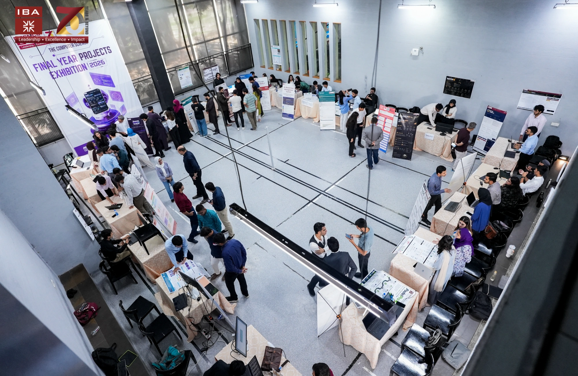 IBA-SMCS Karachi, hosted the Computer Science Final Year Project (FYP) Exhibition 2026