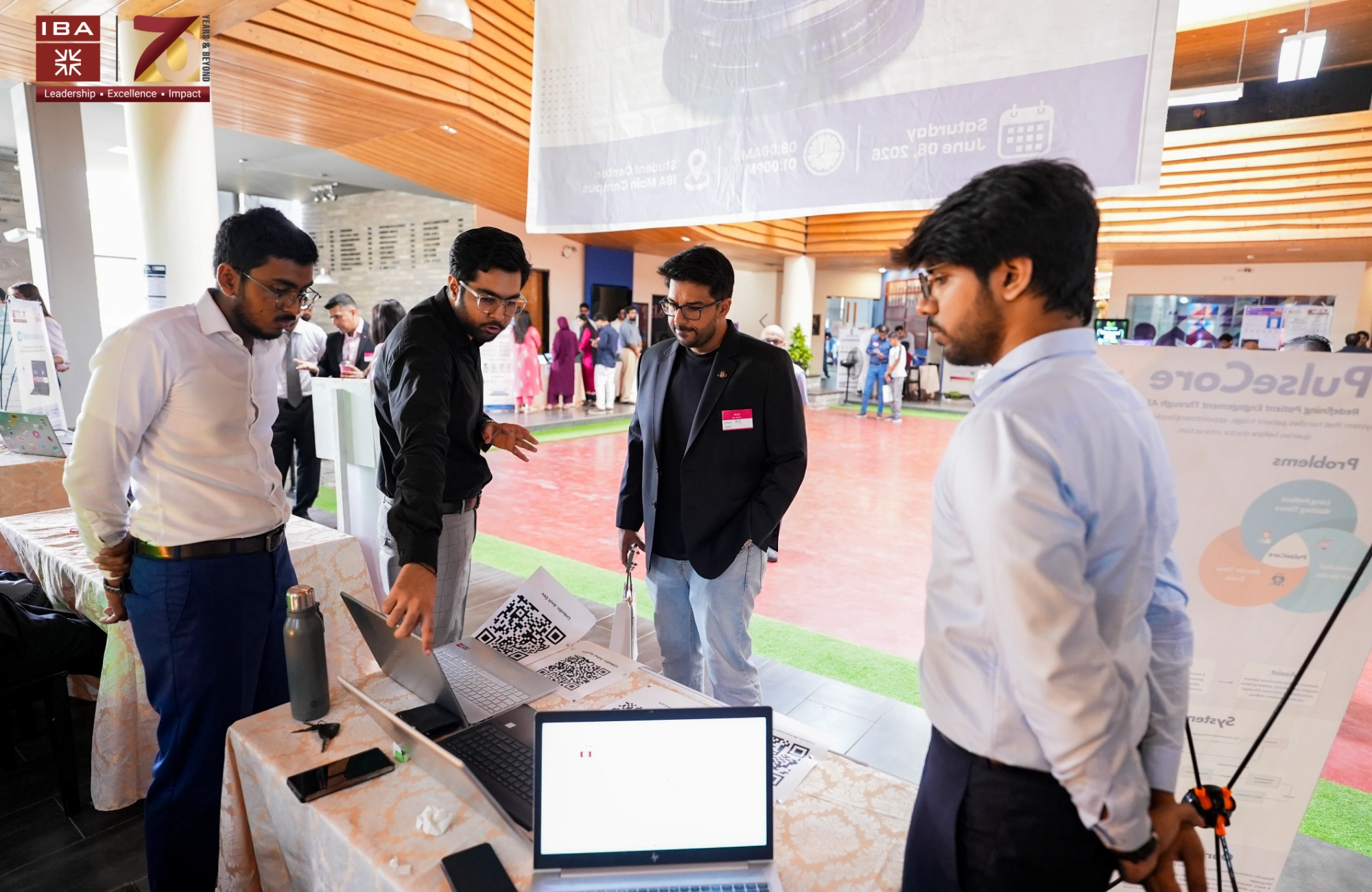 IBA-SMCS Karachi, hosted the Computer Science Final Year Project (FYP) Exhibition 2026