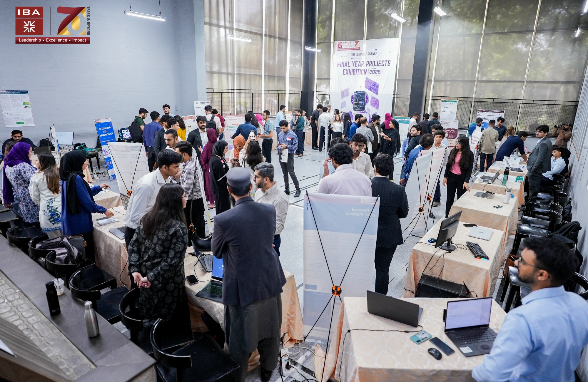 IBA-SMCS Karachi, hosted the Computer Science Final Year Project (FYP) Exhibition 2026