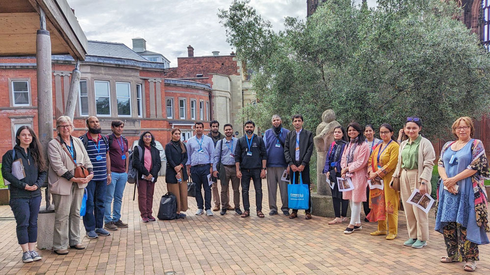 Dr. Syed Ali Raza's visit to Coventry University under the PAK-UK Education Gateway Mobility Partnership Grant