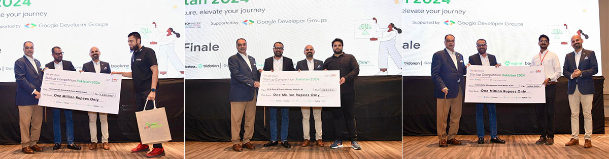 Tech Enthusiasts showcase innovation at the Google I/O Extended and Google Cloud Startup Competition Pakistan